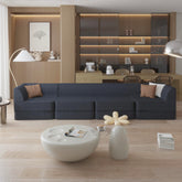 Customizable 4-Seat Modular Sofa
